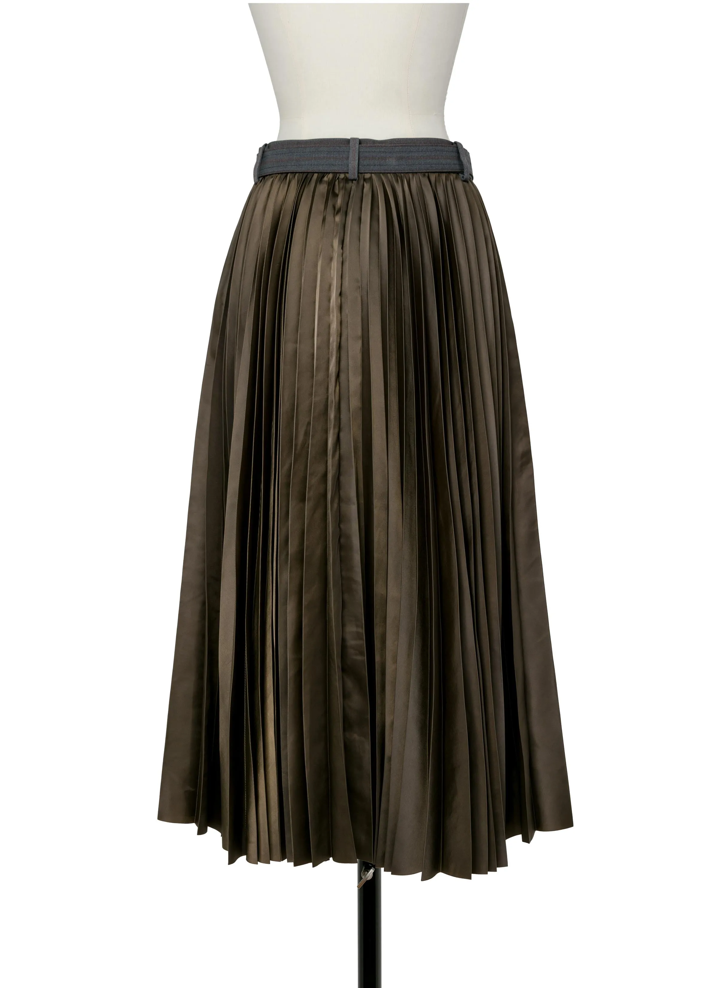 Stripe Doeskin Skirt sold by Sacai product image thumbnail 3