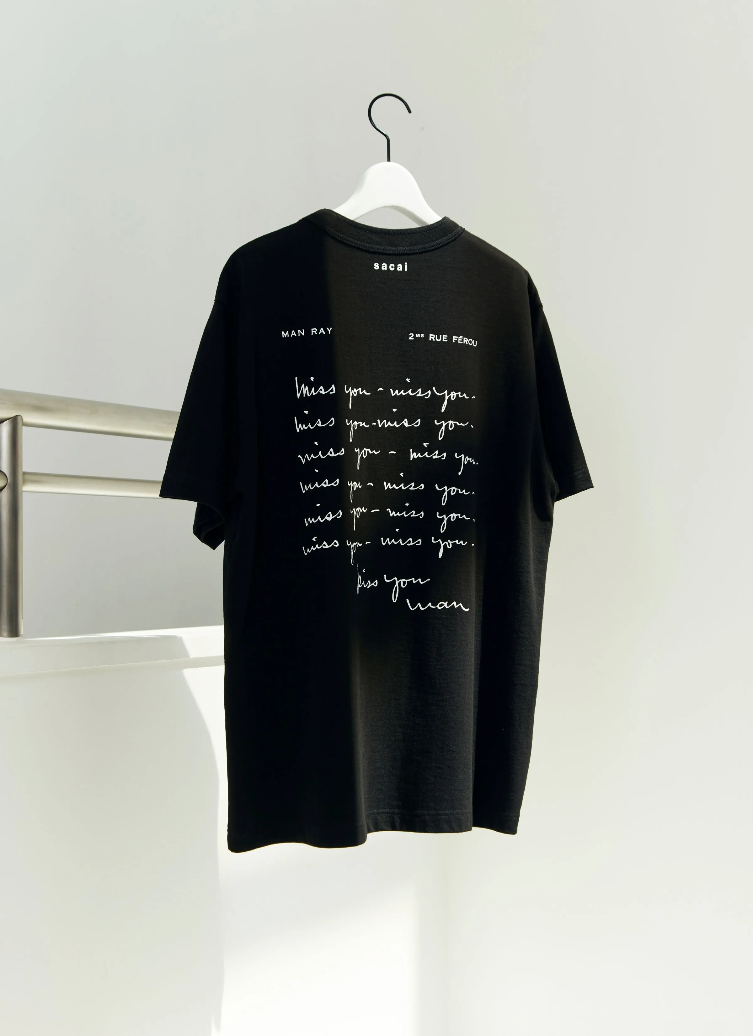Man Ray Print T-Shirt sold by Sacai product image thumbnail 4