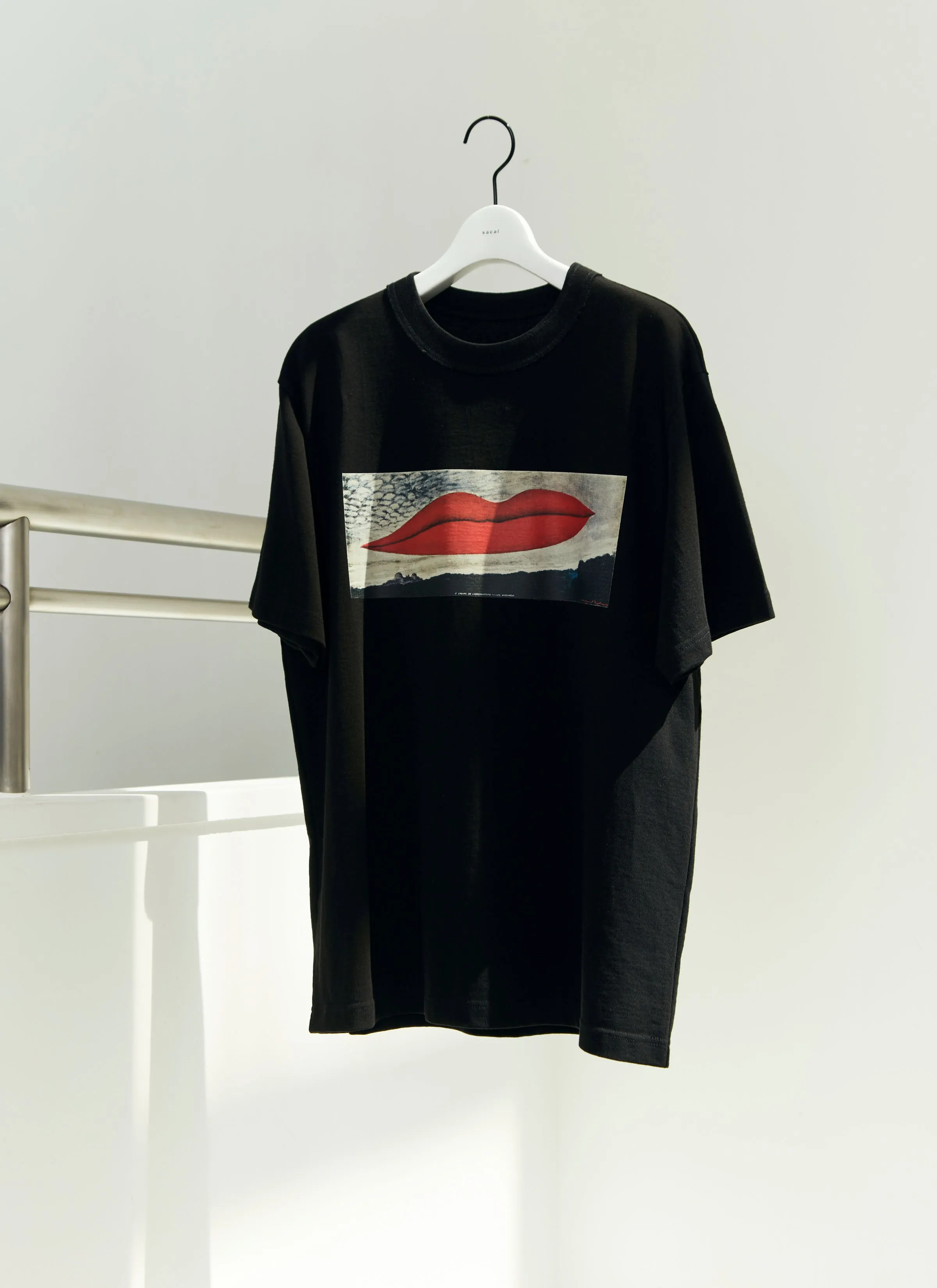 Man Ray Print T-Shirt sold by Sacai