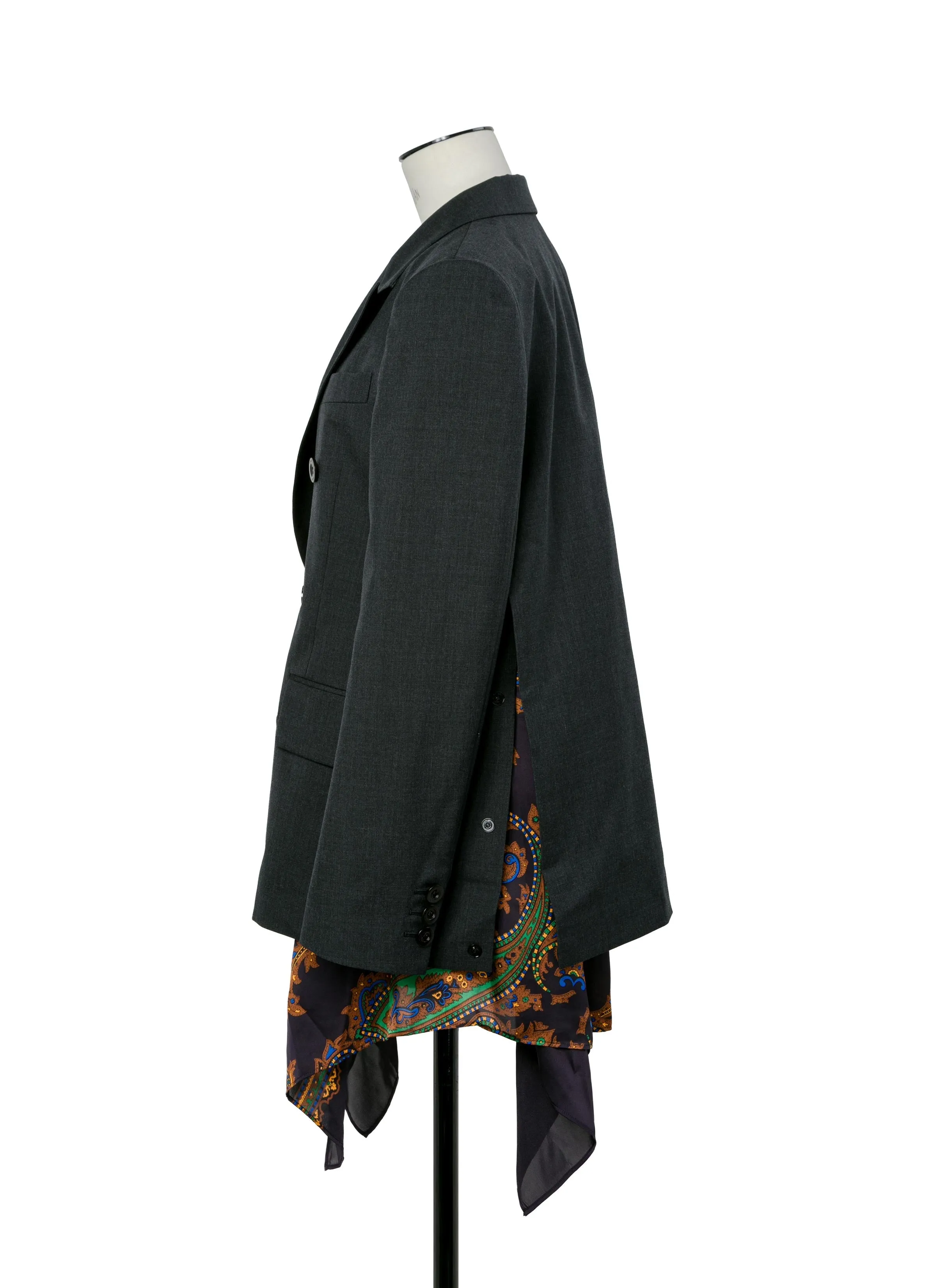 Suiting x Paisley Print Jacket sold by Sacai product image thumbnail 3
