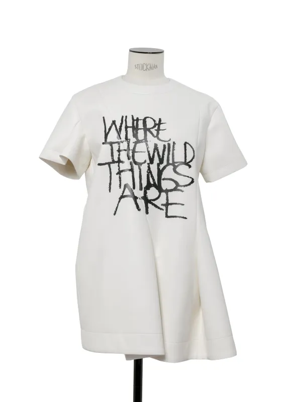 WHERE THE WILD THINGS ARE Faux Leather Dress sold by Sacai