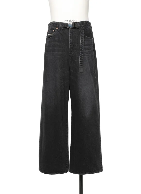 Wide Denim Pants sold by Sacai