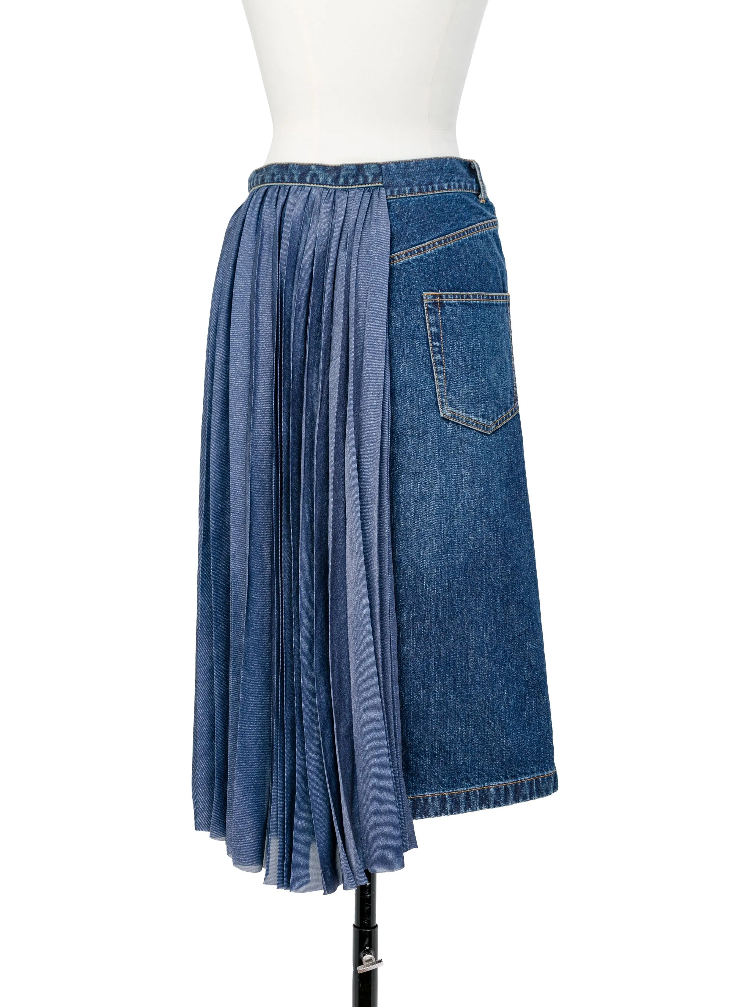 Denim Skirt sold by Sacai product image thumbnail 3