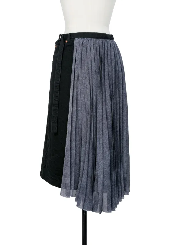 Denim Skirt made by Sacai
