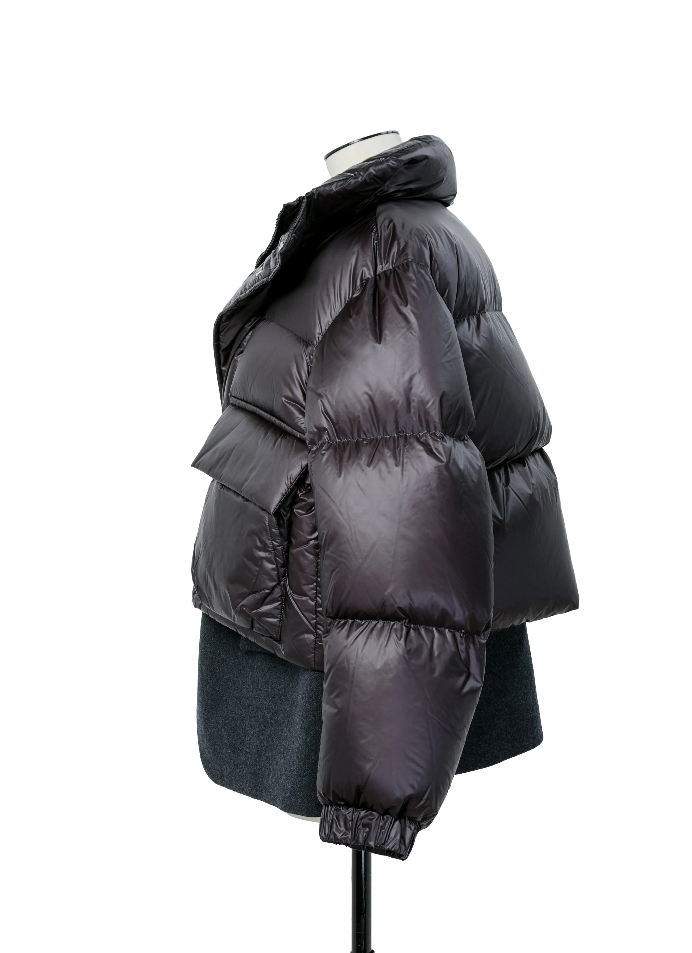 Wool Melton x Puffer Blouson sold by Sacai product image thumbnail 3