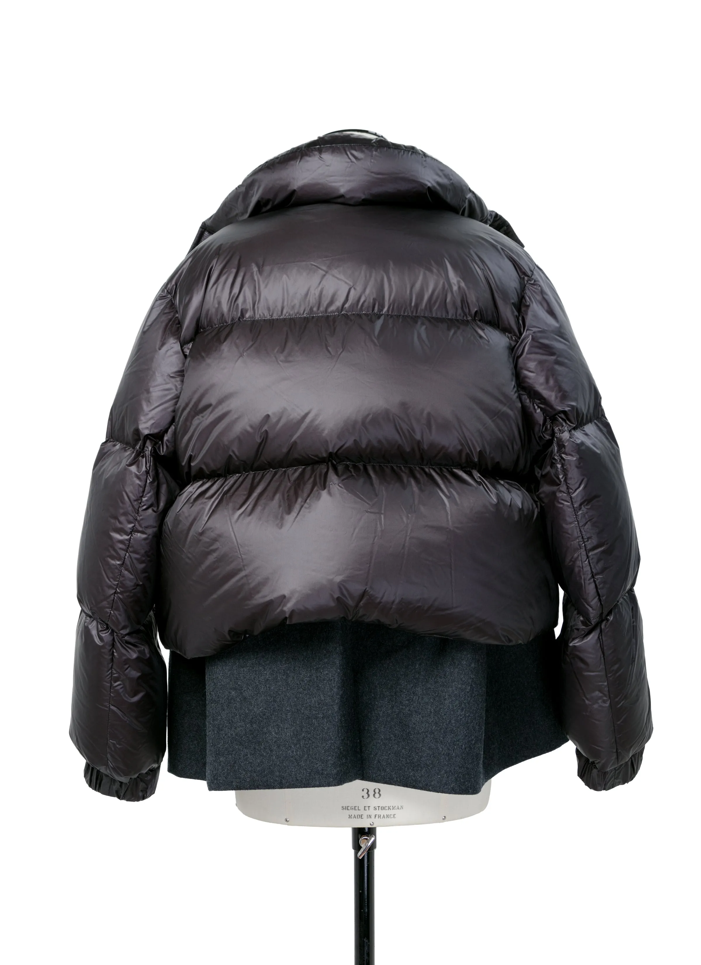 Wool Melton x Puffer Blouson sold by Sacai product image thumbnail 4