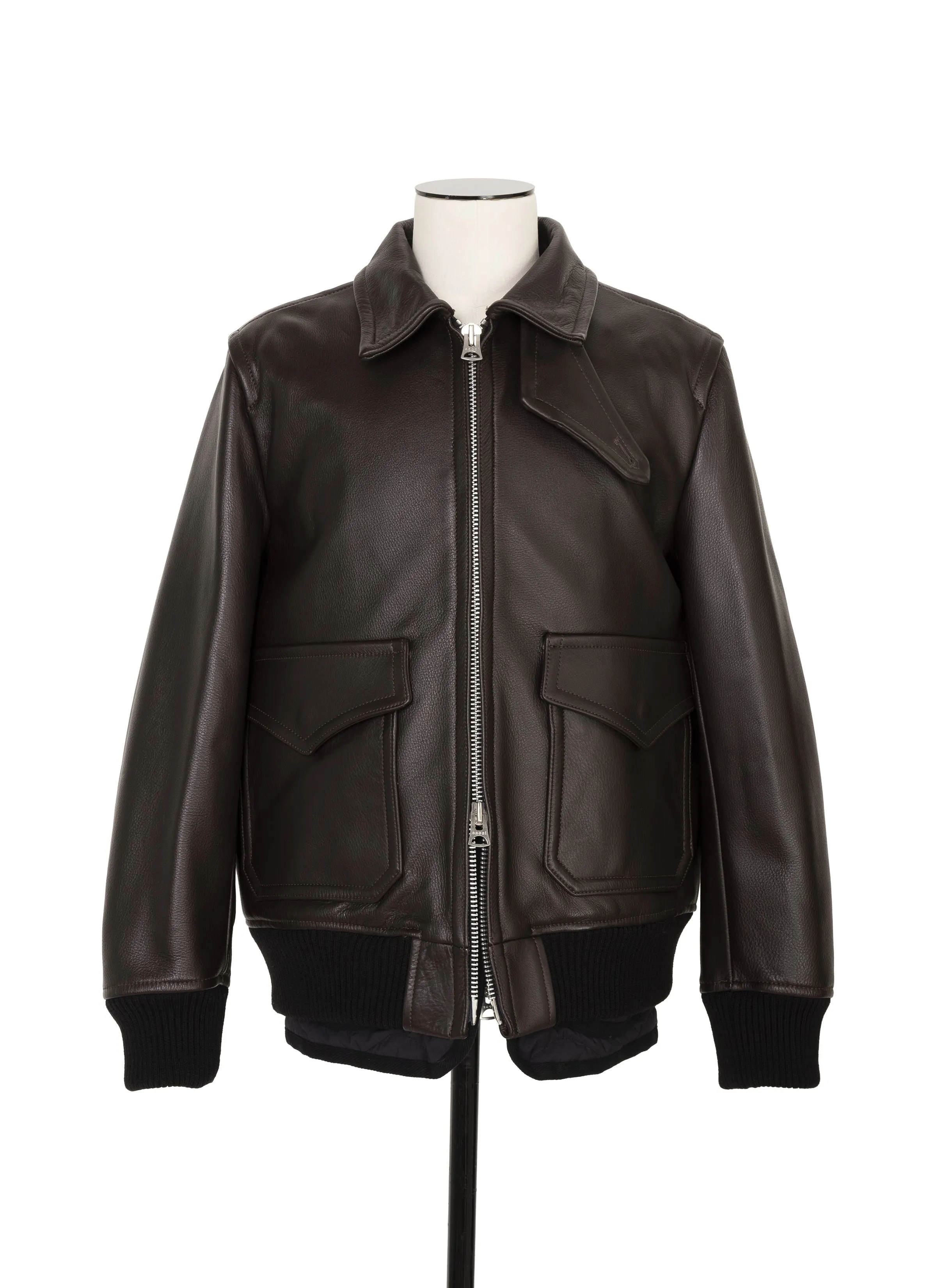 Leather Jacket sold by Sacai product image thumbnail 4