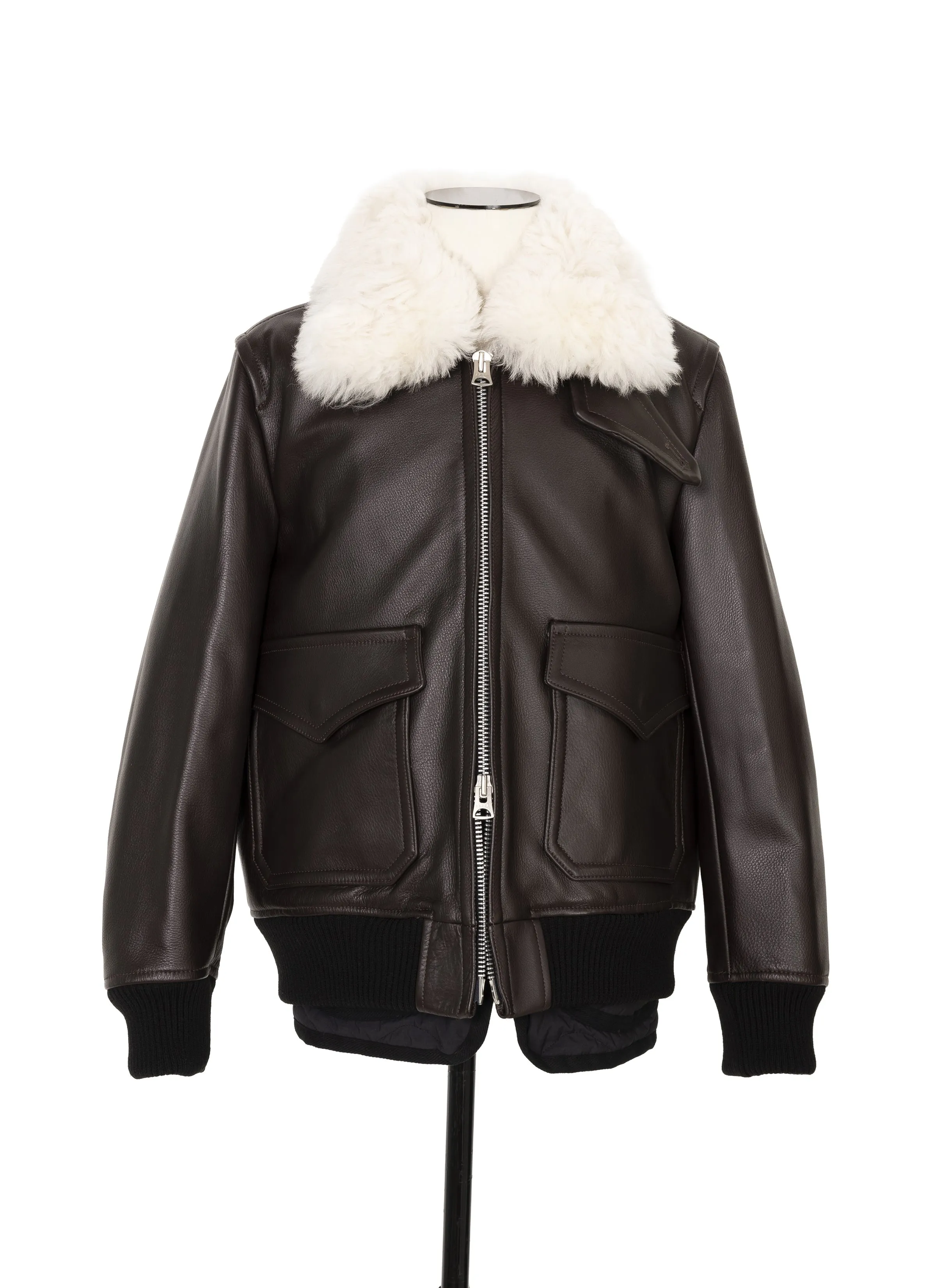 Leather Jacket sold by Sacai