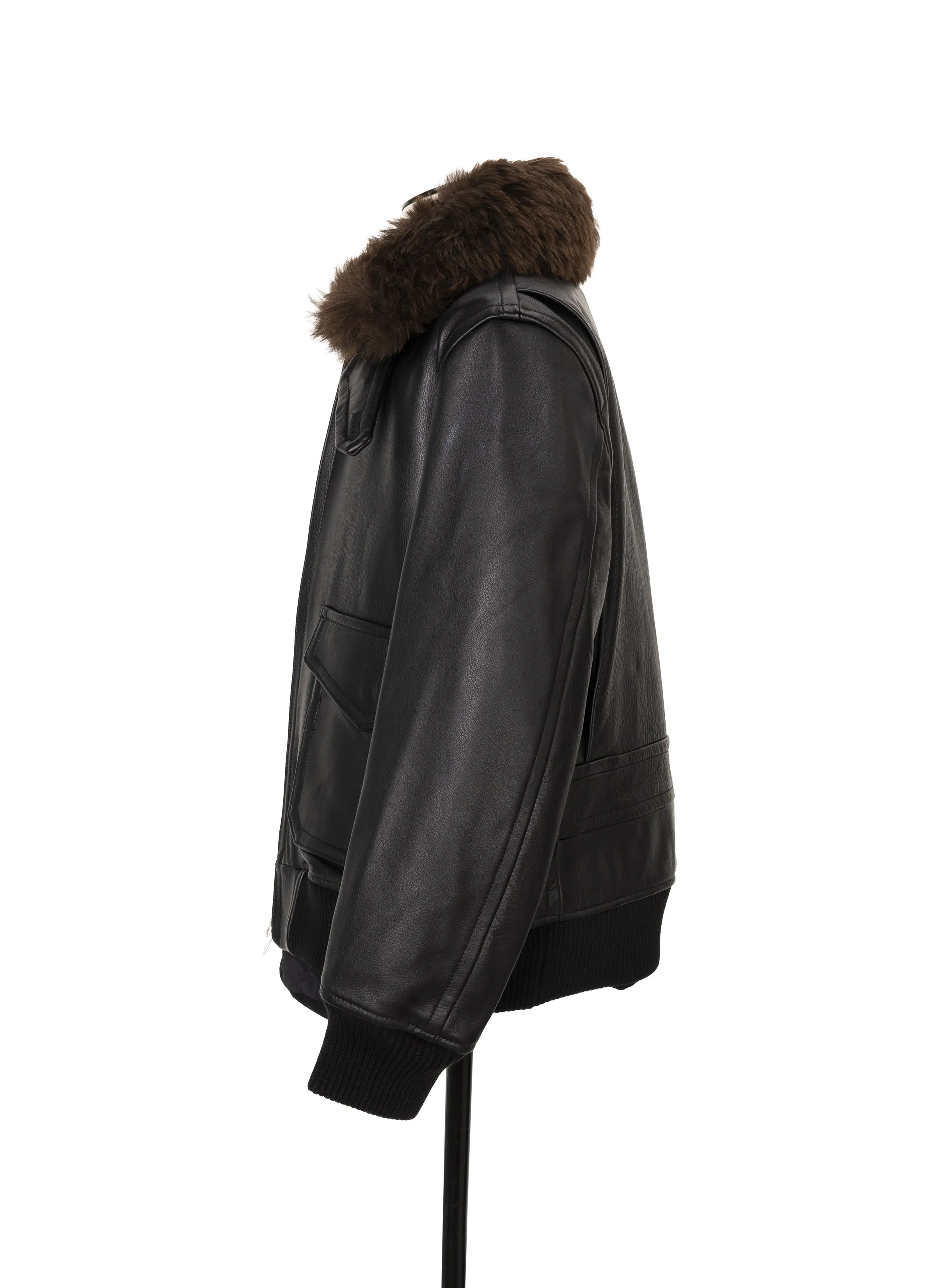 Leather Jacket sold by Sacai product image thumbnail 3
