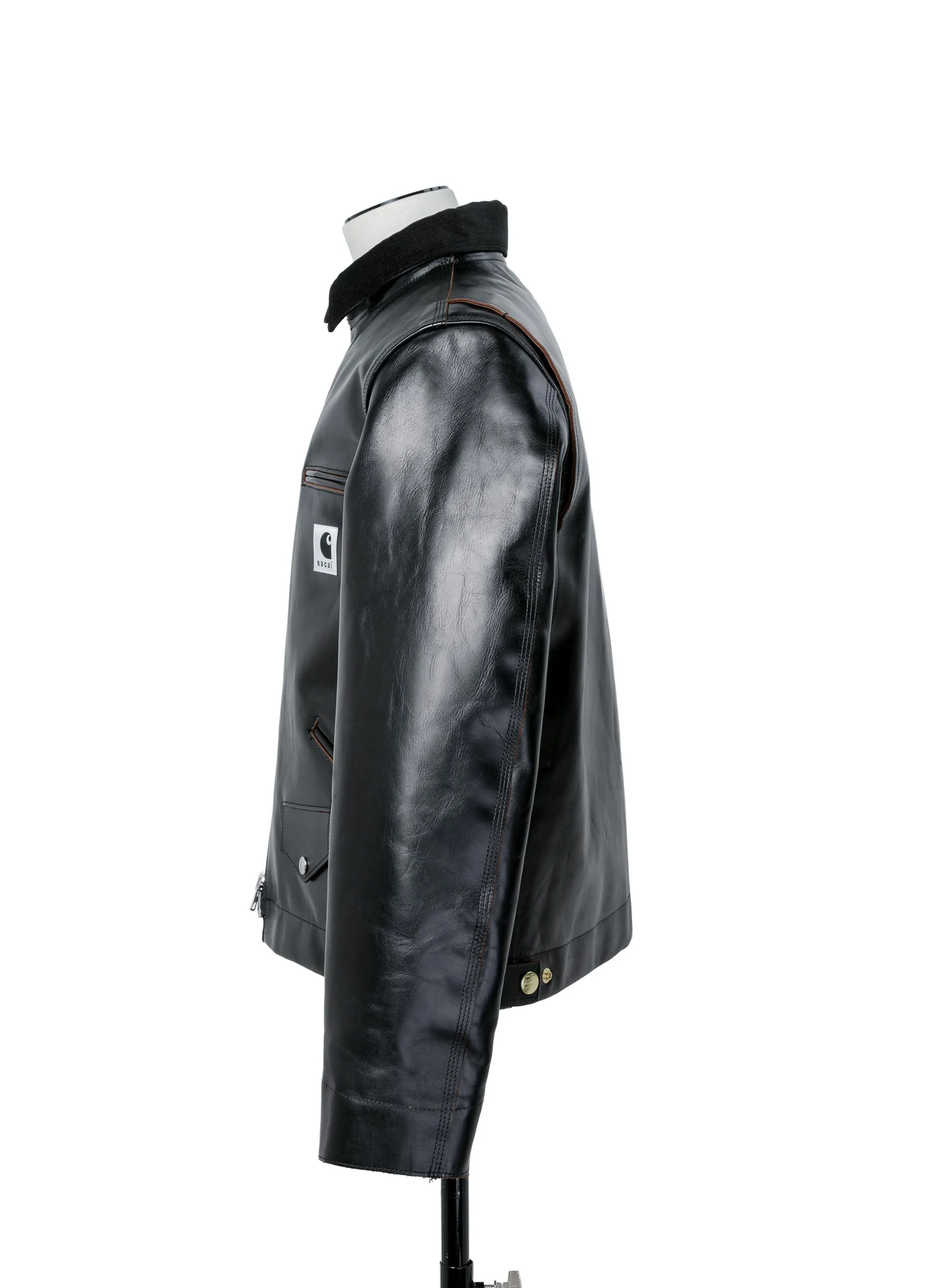 Carhartt WIP Leather Jacket sold by Sacai product image thumbnail 3
