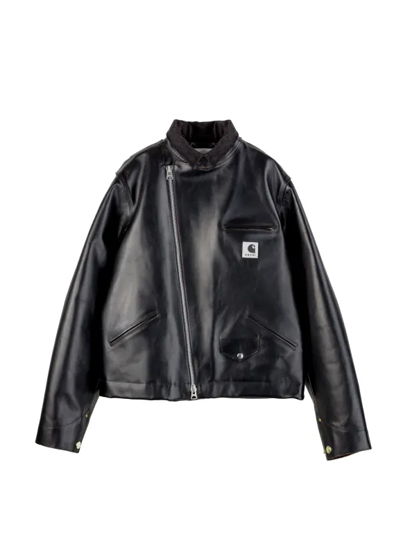 Carhartt WIP Leather Jacket sold by Sacai