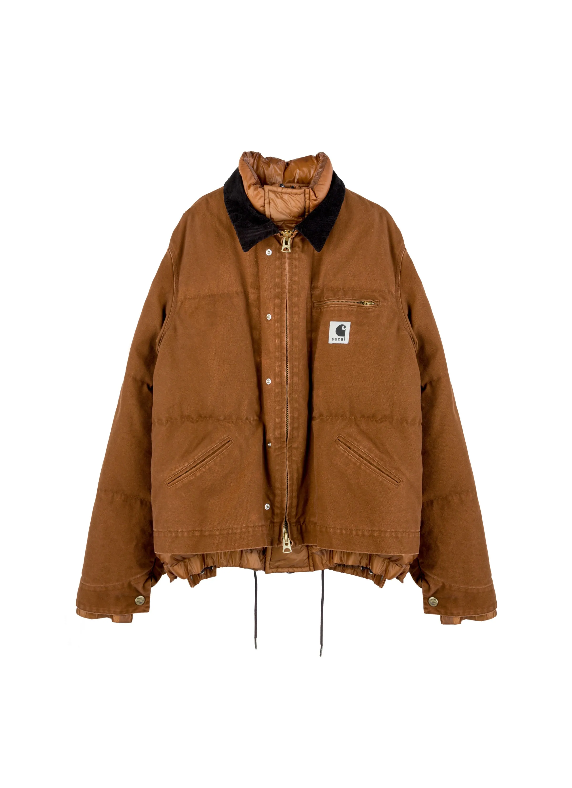 Carhartt WIP Washed Duck Puffer Jacket sold by Sacai
