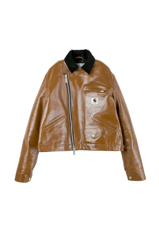 Carhartt WIP Leather Jacket sold by Sacai
