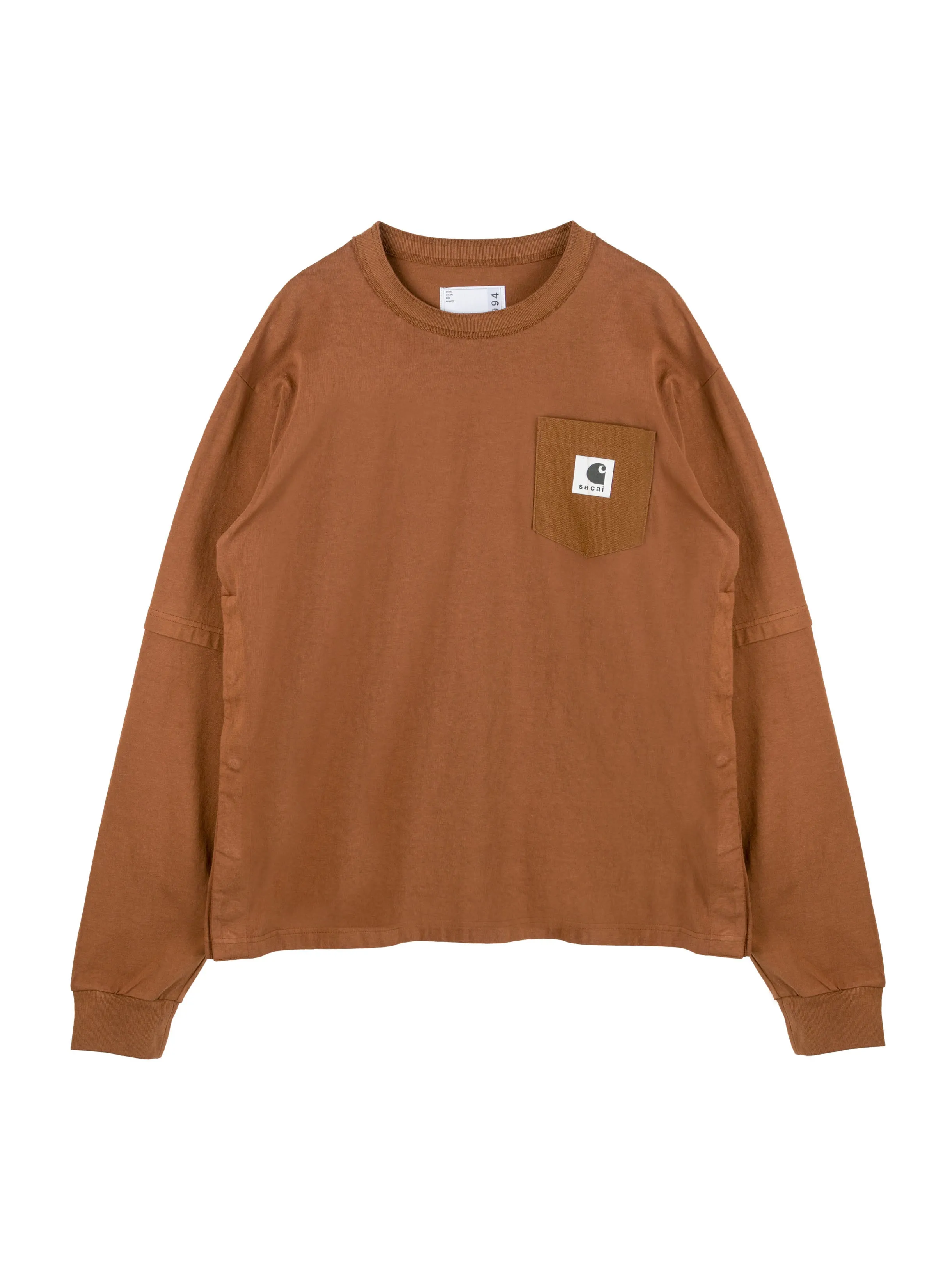 Carhartt WIP Cotton Jersey L/S T-Shirt sold by Sacai