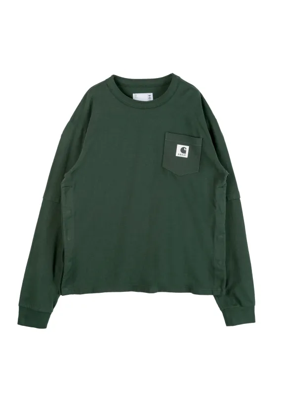 Carhartt WIP Cotton Jersey L/S T-Shirt sold by Sacai