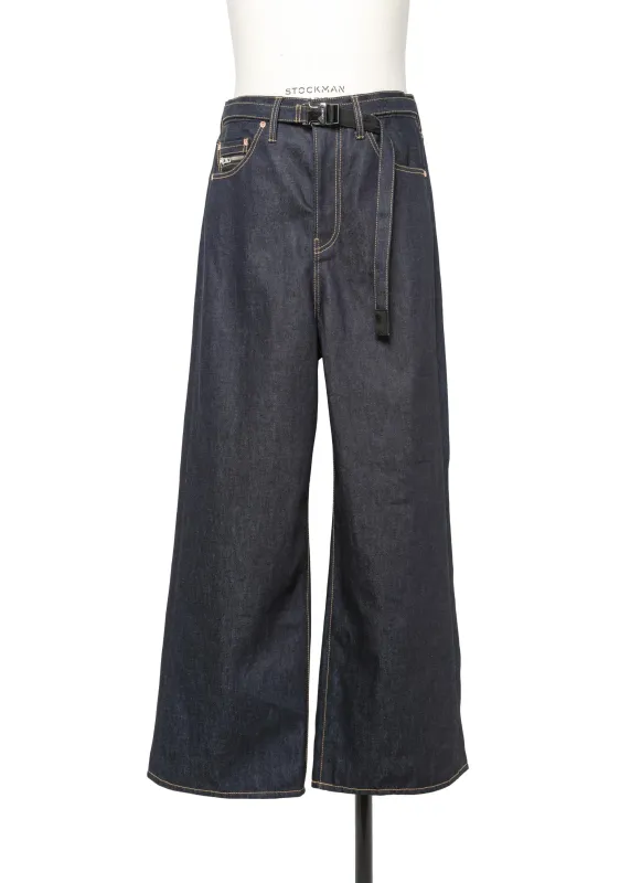 Wide Denim Pants sold by Sacai