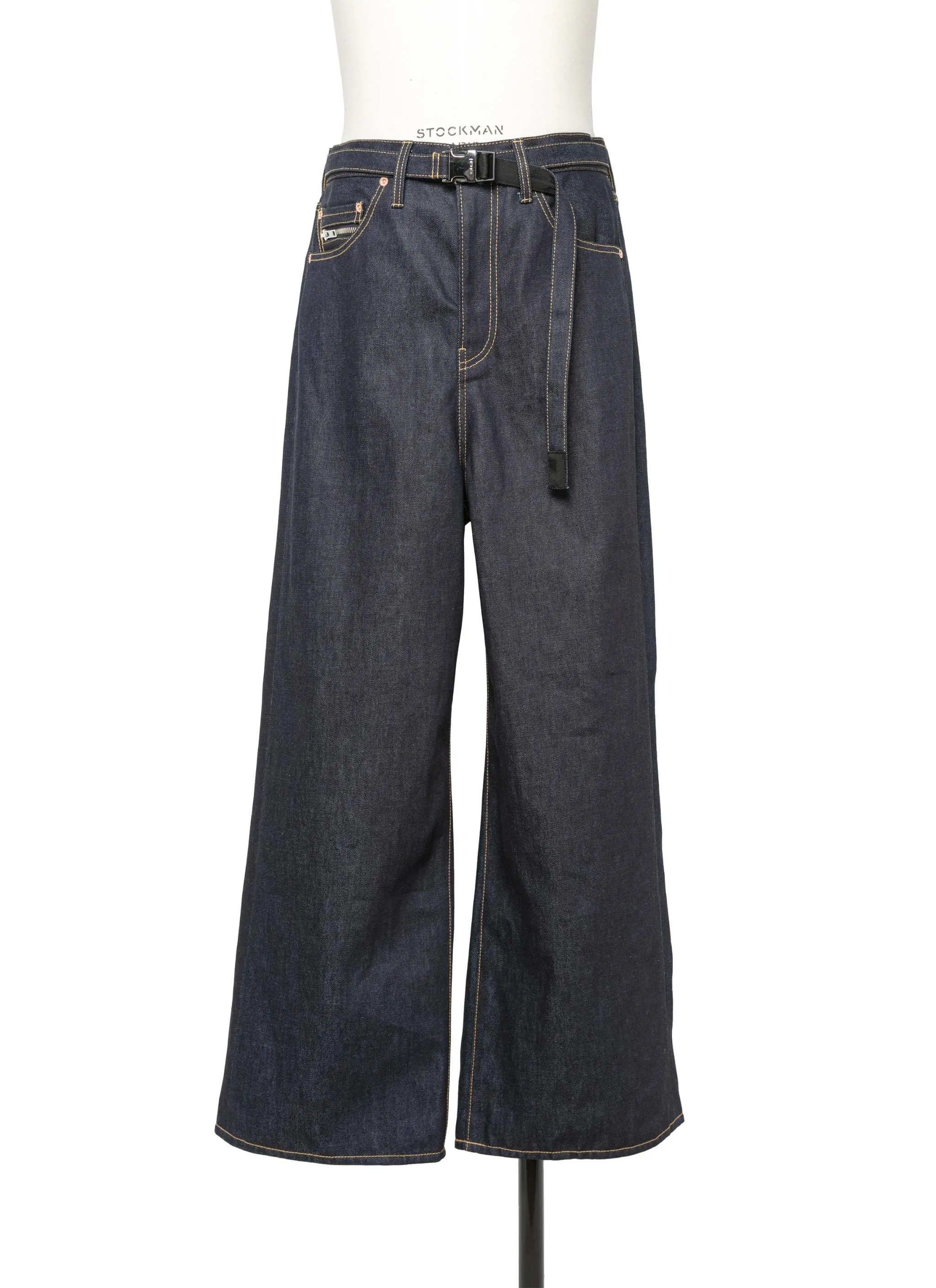 Wide Denim Pants sold by Sacai