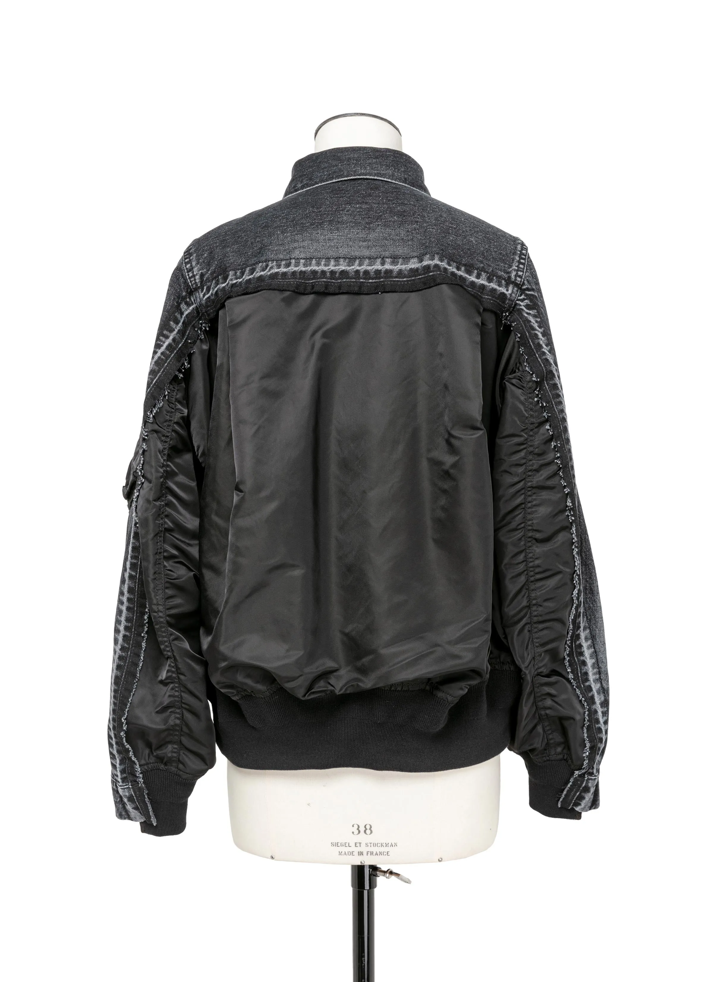 Denim x Nylon Twill Jacket sold by Sacai product image thumbnail 3