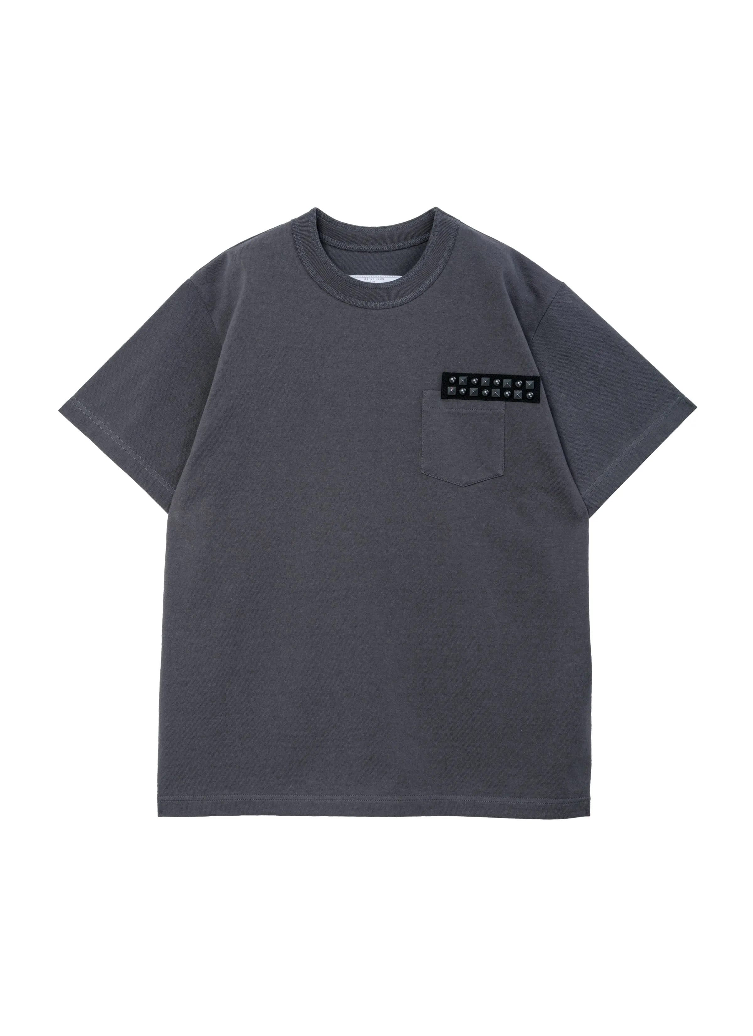 Studded Cotton Jersey T-Shirt sold by Sacai product image thumbnail 2