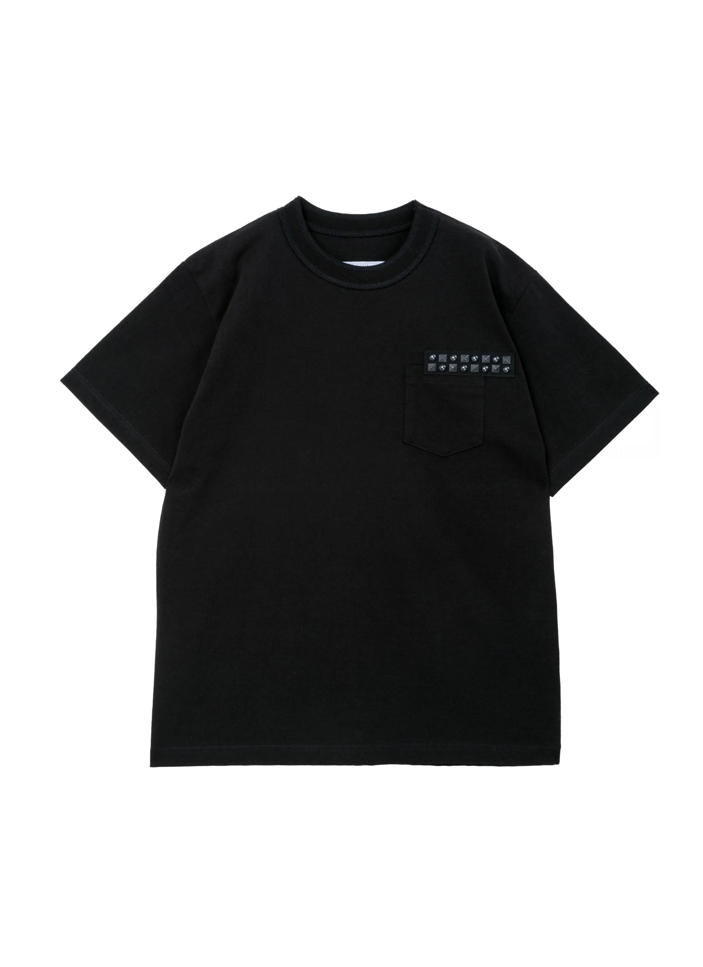 Studded Cotton Jersey T-Shirt sold by Sacai