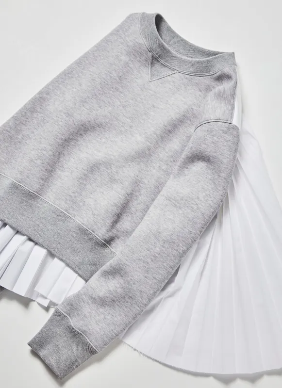 Sponge Sweat x Cotton Poplin Pullover sold by Sacai