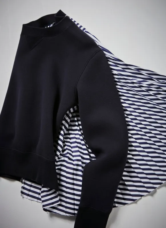 Sponge Sweat x Cotton Poplin Pullover sold by Sacai
