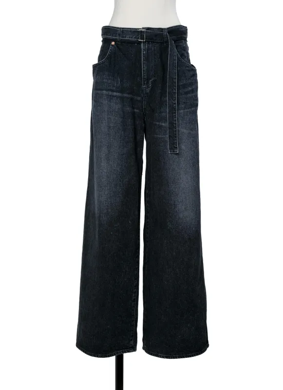 Wide Denim Pants sold by Sacai