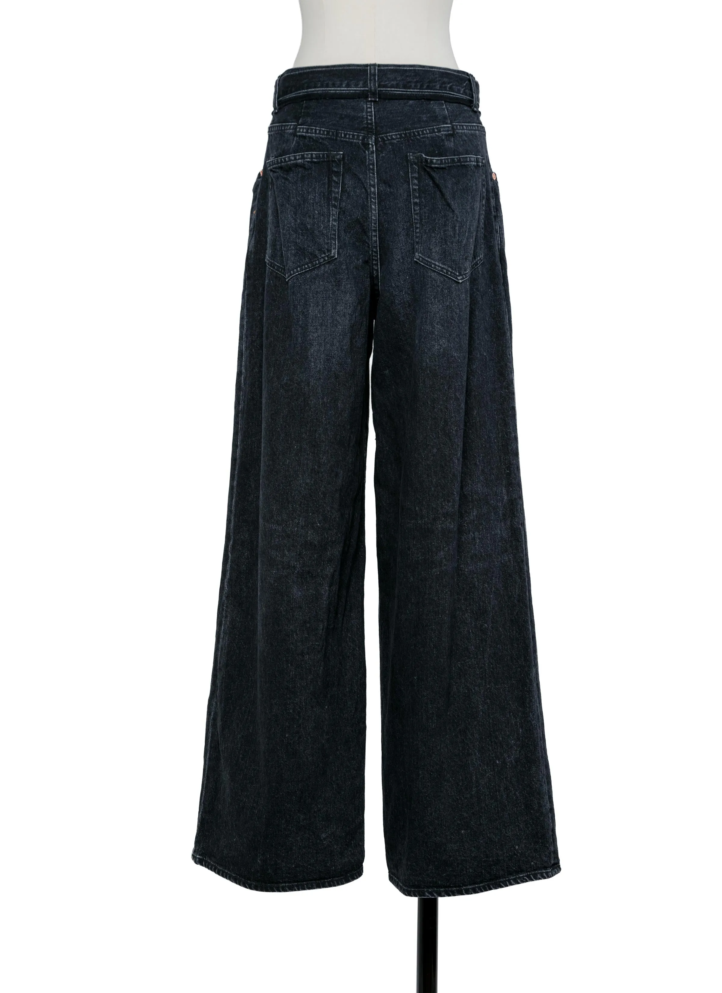 Wide Denim Pants sold by Sacai product image thumbnail 3