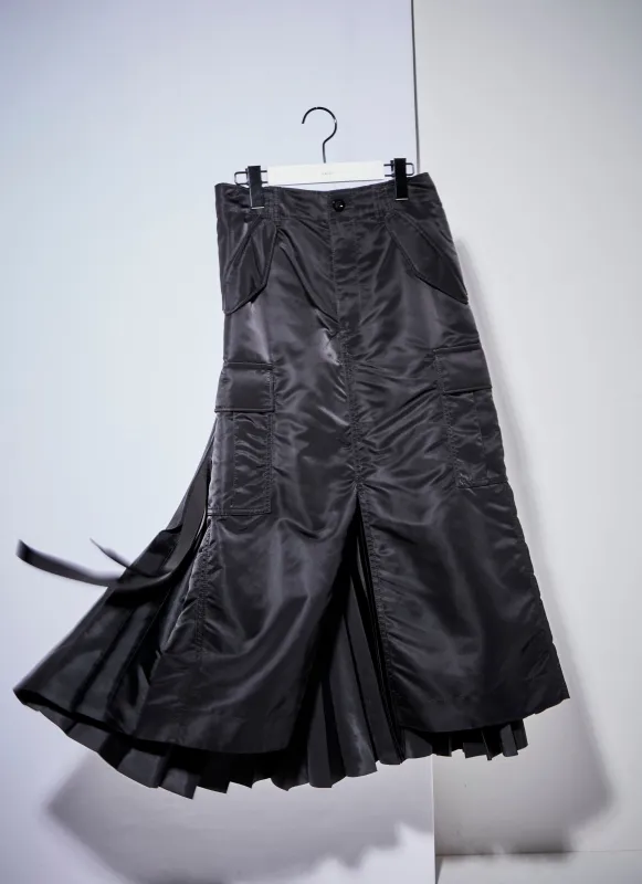 Nylon Twill Skirt made by Sacai