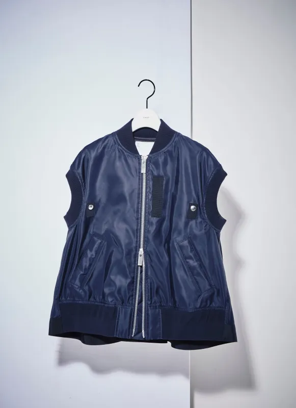 Nylon Twill Vest sold by Sacai