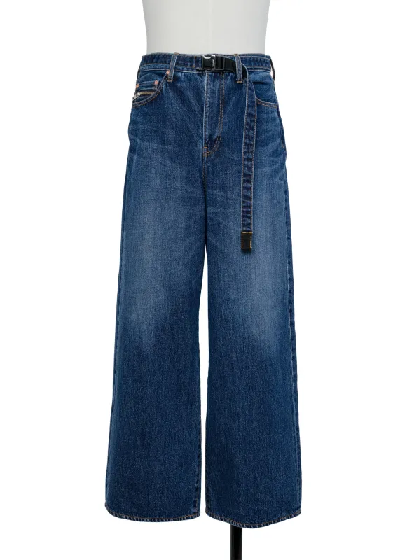 Wide Denim Pants sold by Sacai
