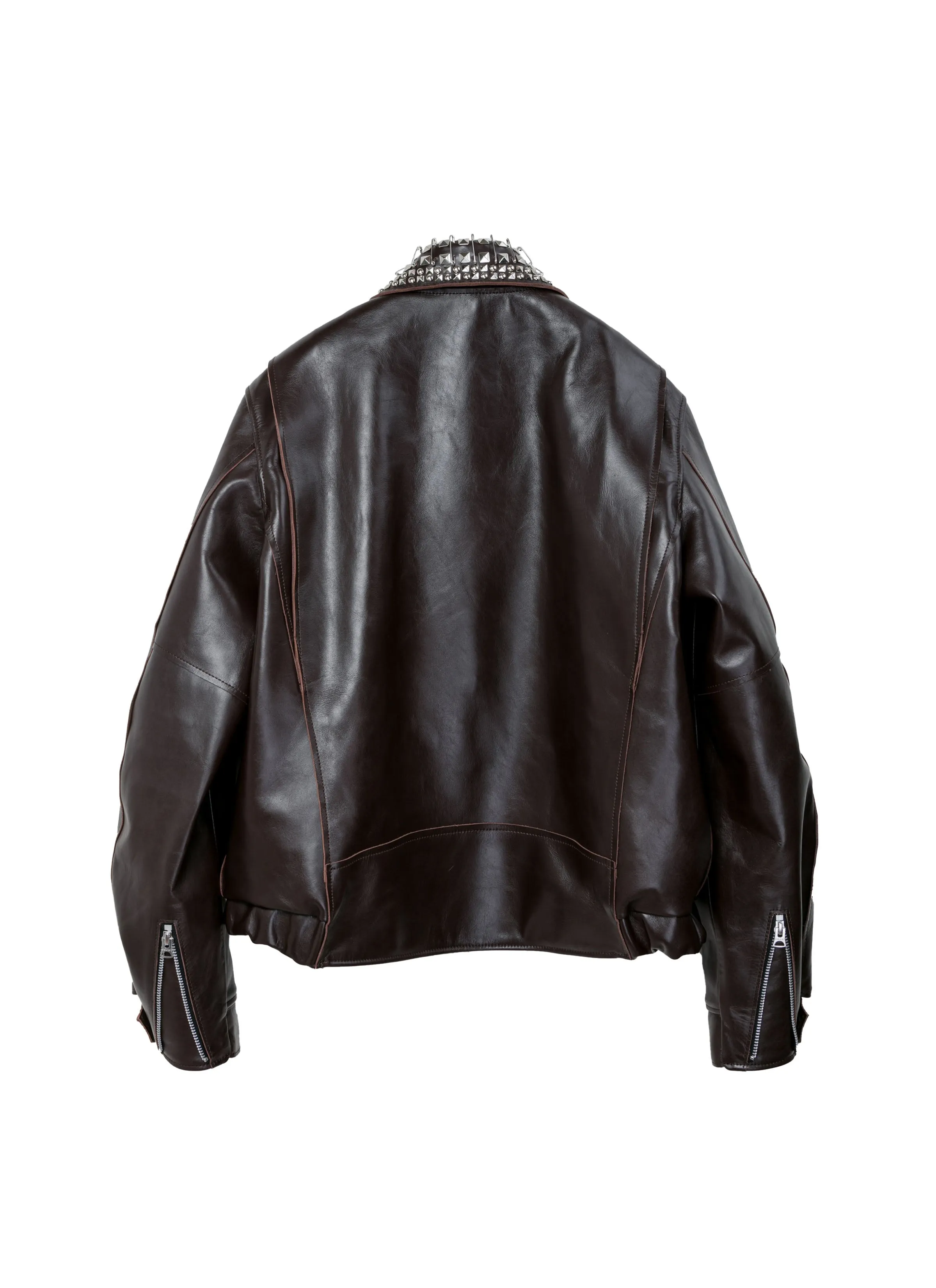 Studded Leather Jacket sold by Sacai product image thumbnail 2
