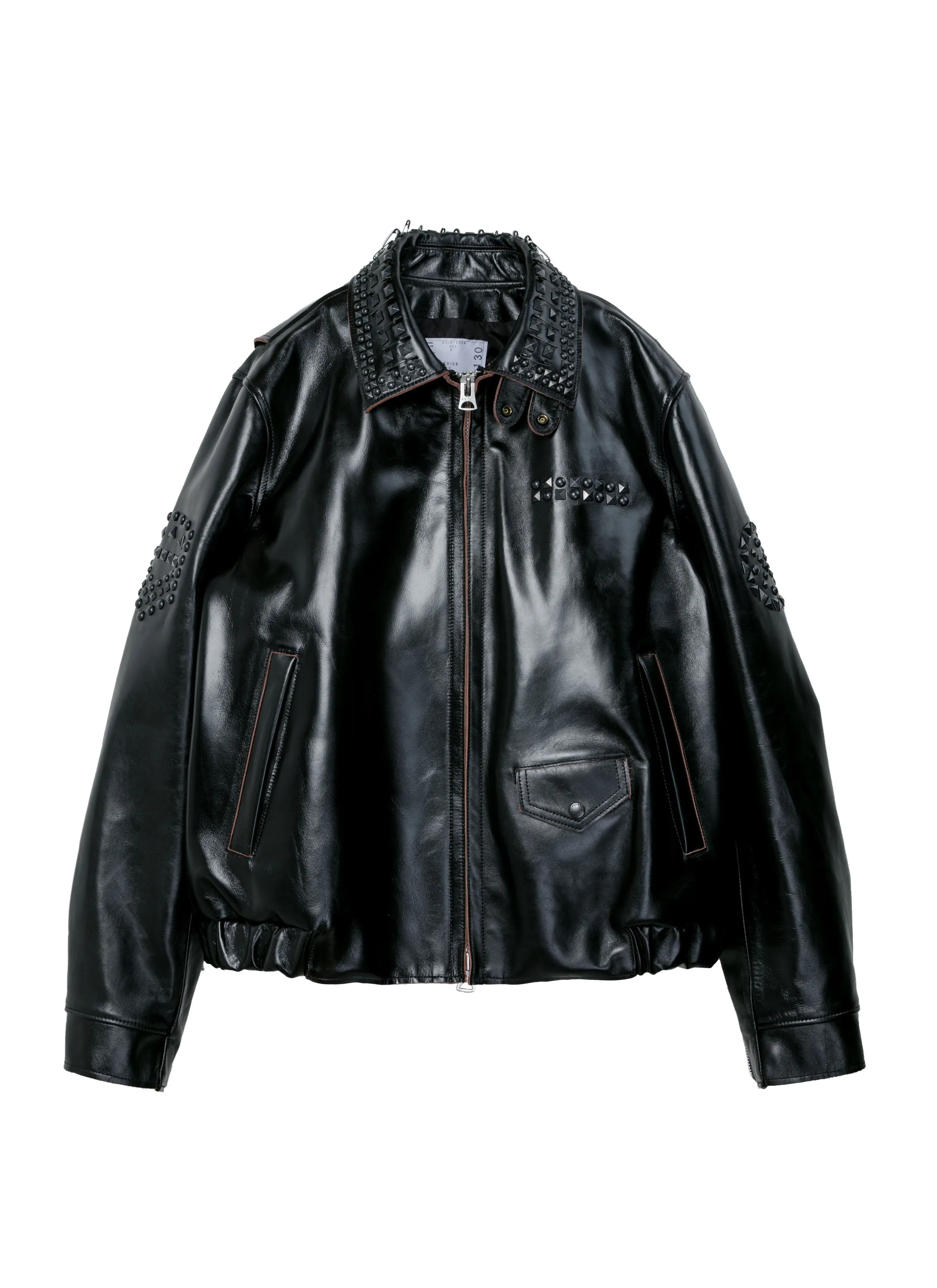 Studded Leather Jacket sold by Sacai product image thumbnail 2