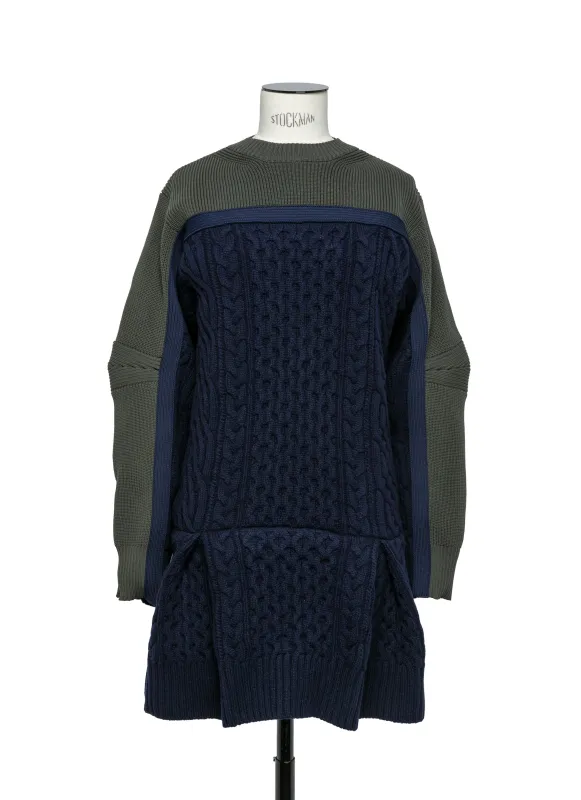 Knit Dress made by Sacai