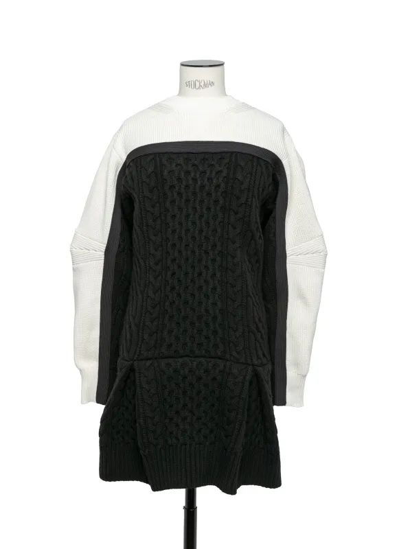 Knit Dress made by Sacai