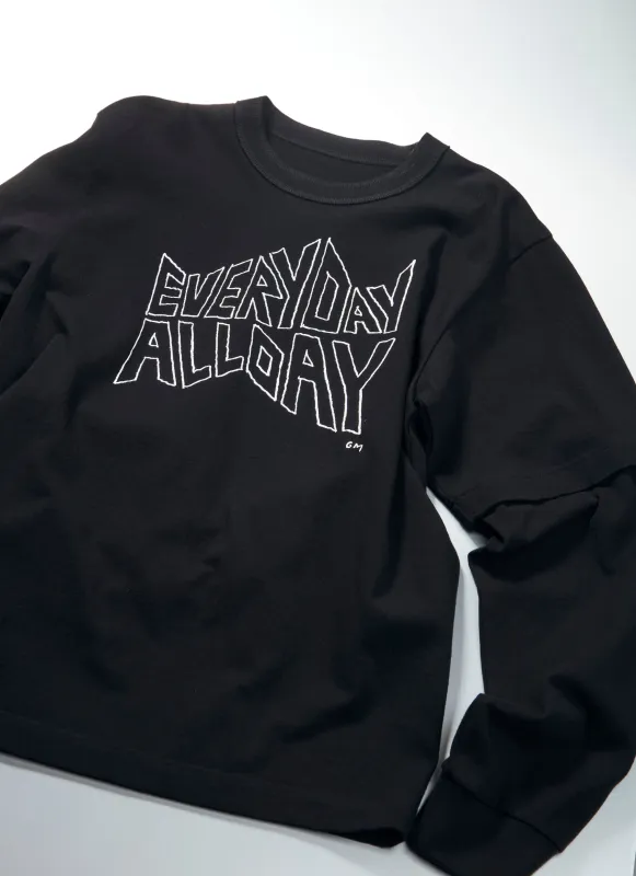 geoff sacai by Geoff Mcfetridge Print L/S T-Shirt sold by Sacai