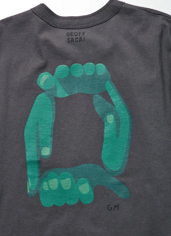 geoff sacai by Geoff Mcfetridge Print T-Shirt sold by Sacai