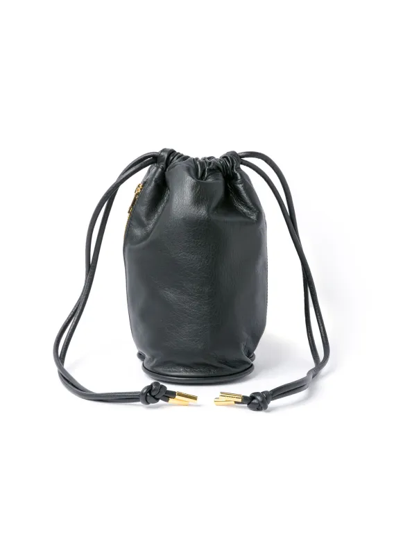 s Drawstring Bag / Leather sold by Sacai