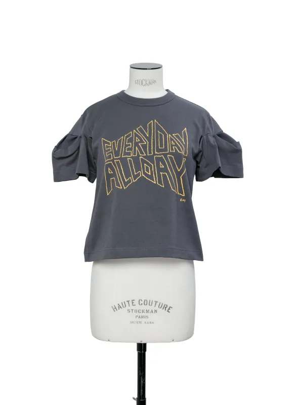 geoff sacai by Geoff Mcfetridge Cotton Jersey T-Shirt sold by Sacai