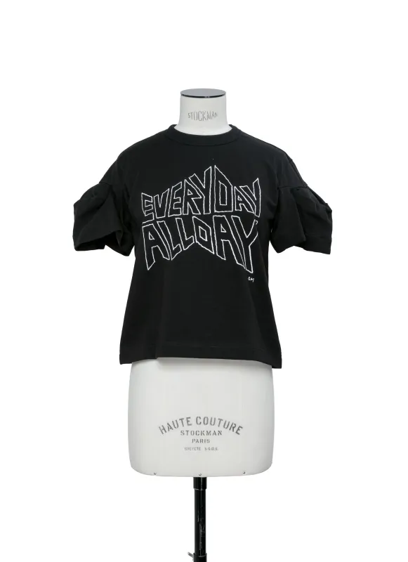 geoff sacai by Geoff Mcfetridge Cotton Jersey T-Shirt sold by Sacai