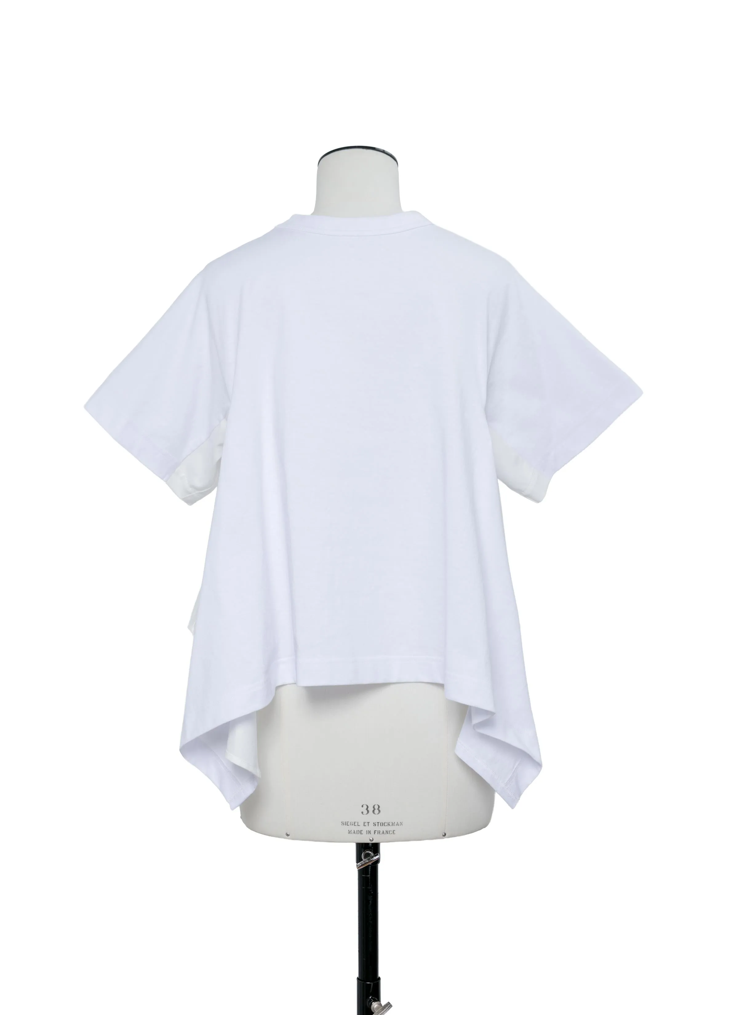 Light Weight Denim x Cotton Jersey T-Shirt sold by Sacai product image thumbnail 3