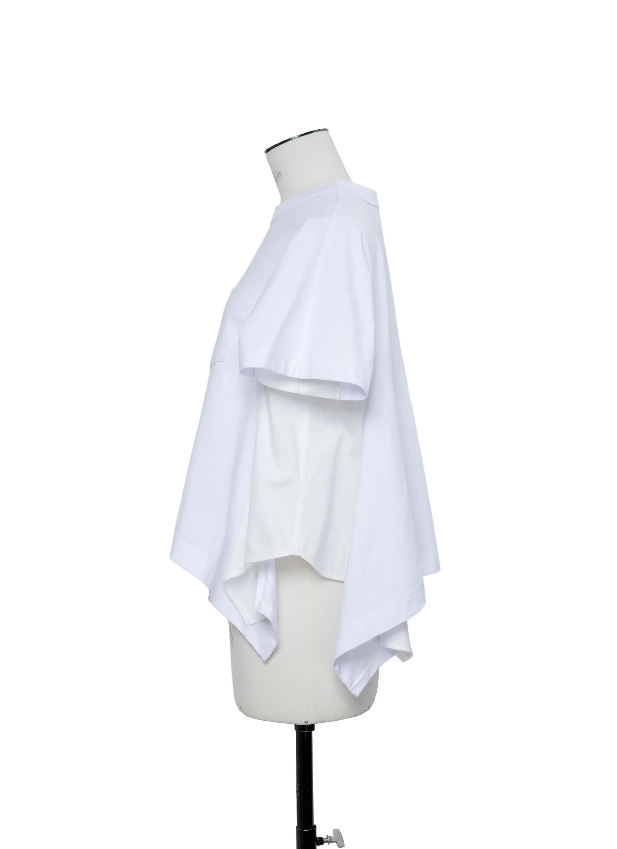 Light Weight Denim x Cotton Jersey T-Shirt sold by Sacai product image thumbnail 2