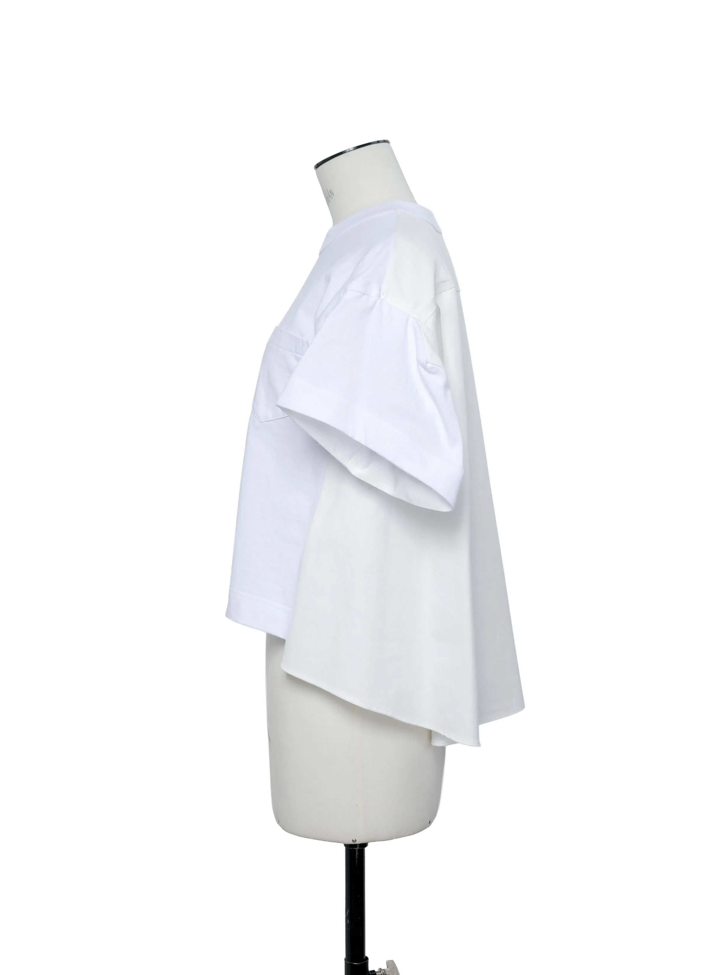 Light Weight Denim x Cotton Jersey T-Shirt sold by Sacai product image thumbnail 2