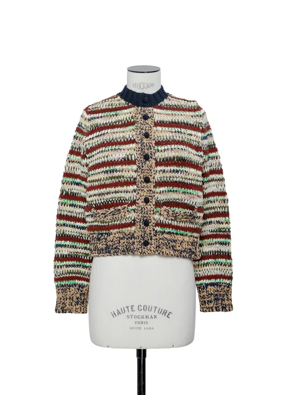 Mix Knit Cardigan sold by Sacai