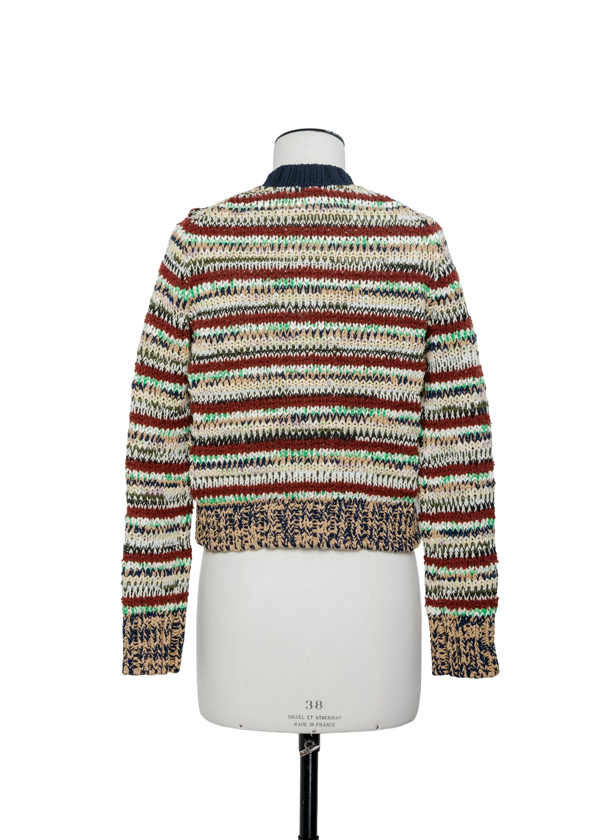 Mix Knit Cardigan sold by Sacai product image thumbnail 3