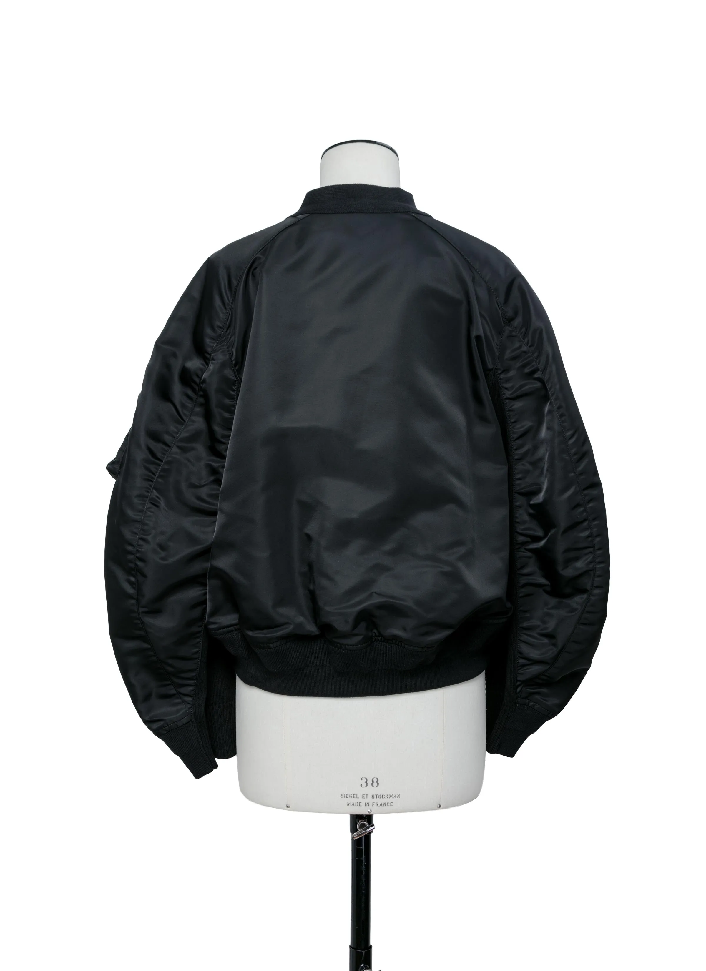 Nylon Twill x Knit Cardigan sold by Sacai product image thumbnail 3