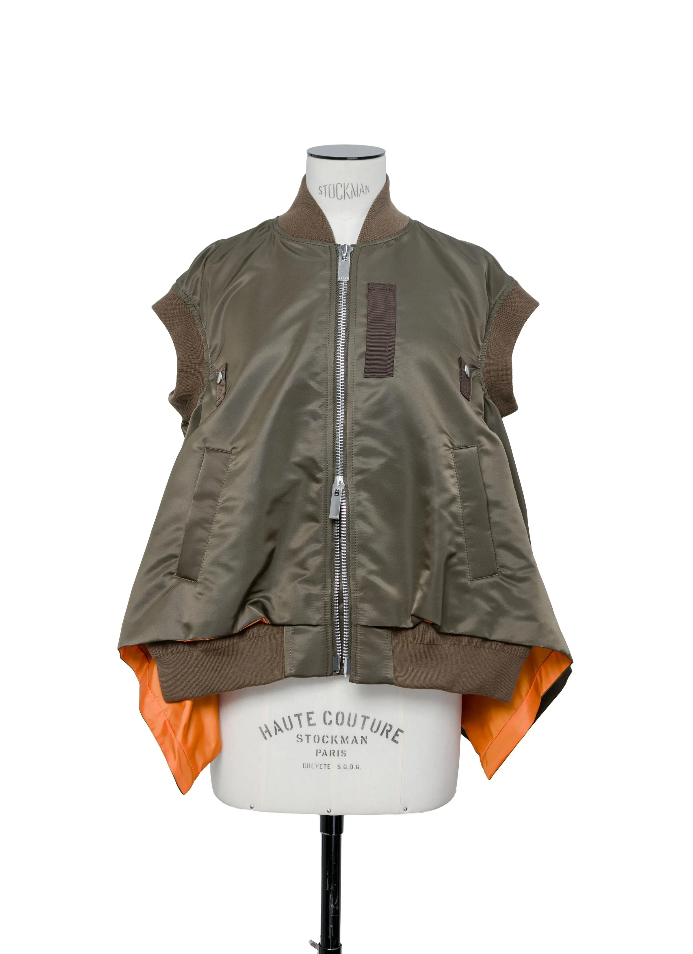 Nylon Twill Vest sold by Sacai product image thumbnail 2