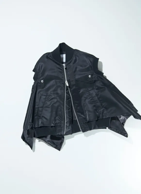 Nylon Twill Vest sold by Sacai