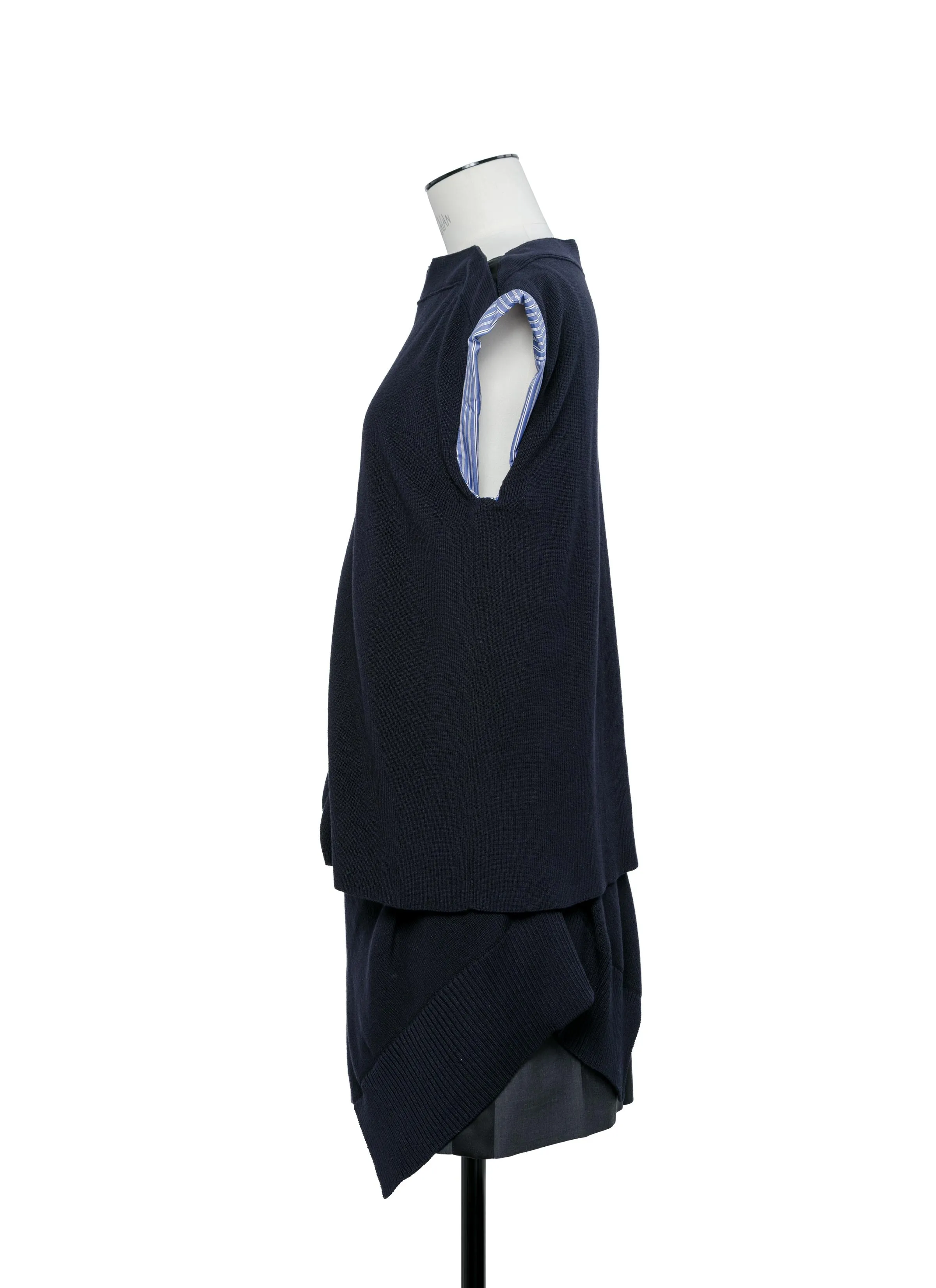 Suiting x Knit Dress sold by Sacai product image thumbnail 2
