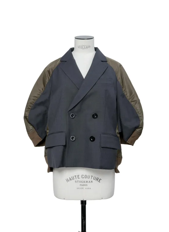 Suiting x Nylon Twill Jacket sold by Sacai